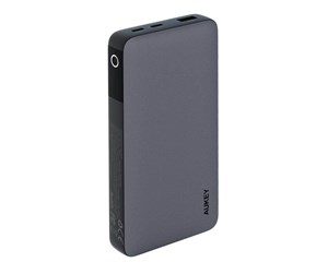 Nødlader - Aukey Powerbank PB-Y42 20000mAh 30W PD (black) Nødlader - Svart - 20000 mAh - PB-Y42