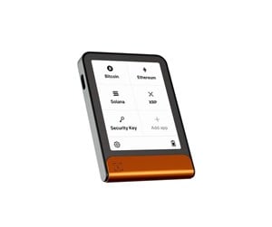 Mobil - Andre tilbehør - Ledger Flex Bitcoin Orange Crypto Hardware Wallet - LEDGERFLEXBTC