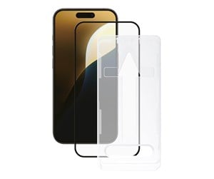 Mobil - Beskyttelsesglass - Vivanco Full Screen Tempered Glass for iPhone 16 Pro Max - 64240