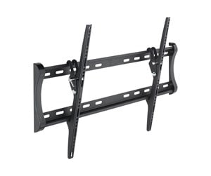 Veggmontering, AV-braketter & AV-møbler - Vivanco Tilt Wall Mount VESA 800/85″/65kg Black 65 kg 85" From 200 x 200 mm - 37976