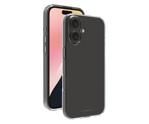 Mobil - Deksel og etui - Vivanco Slim TPU Cover for iPhone 16 - Transparent - 64224