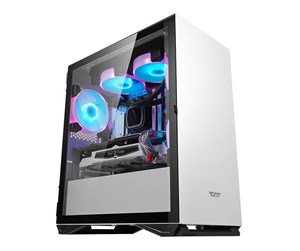 Kabinett - Darkflash Computer case DLM22 (white) - Kabinett - Miditower - Hvit - DLM22 WHITE