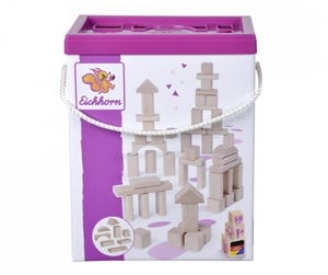 Babyleker - Eichhorn Wooden Blocks 50pcs. - 100050141