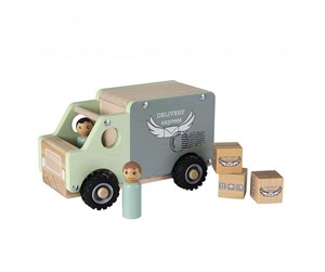 Leketøysbil - Egmont Toys Big Wooden Delivery Truck - 511122