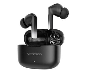 Hodetelefoner - Vention Wireless earphones NBIB0 Elf Earbuds E04 (black) - NBIB0