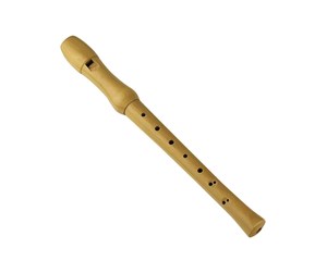 Musikk - Egmont Toys Wooden Flute 31 cm - 580157