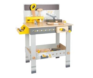 Byggesett - Small Foot - Wooden Workbench Miniwob 52 pcs. - 11806