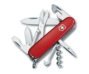 Kjøkkenredskaper - Victorinox Medium Pocket Knife Climber Red - 1.3703