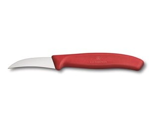 Kjøkkenredskaper - Victorinox Shaping Knife 8cm - Curved Blade - Swiss Classic Kitchen Knife - 6.7501