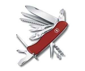 Kjøkkenredskaper - Victorinox WORKCHAMP Locking Blade Swiss Army Knife - 111mm Linear Lock Blade - 0.8564