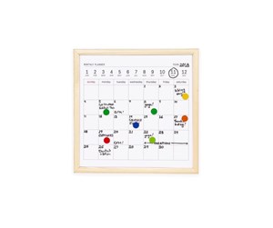 Skilt & Kort - Kikkerland - Mini White Board Calendar (MH76-S) - MH76-S