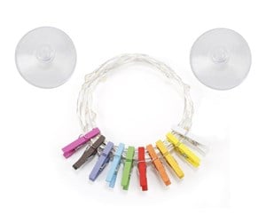 Dekorasjon - Kikkerland - Mini Clothspin String Lights (LT17-EU) - LT17-EU