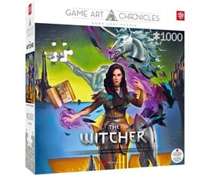 Reklameartikler - Good Loot - Game Art Chronicles Puzzle: The Witcher Yennefer & Salvador Dali (1000 pieces) - Puslespill - 5908305247555