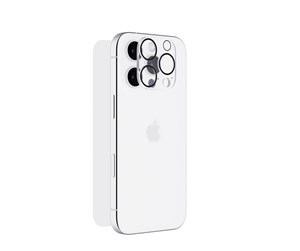 Mobil - Beskyttelsesglass - Tech21 Impact Glass SET Screen/Camera for iPhone 16 Pro - T21-11008