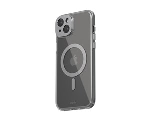 Mobil - Deksel og etui - Moshi iGlaze for iPhone 15 Plus - Meteorite Grey - 99MO231006