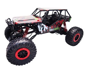 Fjernstyrt - Amewi Crazy Crawler 4WD RTR 1:10 Rock Crawler Red - 22216