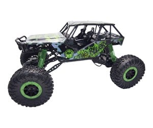 Fjernstyrt - Amewi Crazy Crawler 4WD RTR 1:10 Rock Crawler Green - 22217