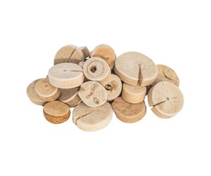 Byggesett - Colorations - Round Wood Discs 1kg - 31WD07