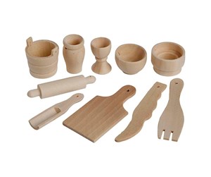 Rollelek - Creativ Company Wooden Kitchenware 50 pcs. - 56470