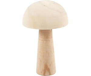 Kreative leker - Creativ Company Wooden Mushroom 14cm - 56934