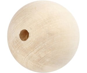 Kreative leker - Creativ Company Wooden Bead 80 mm - 56642