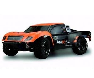 Fjernstyrt - Amewi AMXRacing AM10SC V3 Short Course Truck RTR Orange/Black - 22261