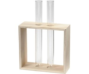 Byggesett - Creativ Company Wooden Rack with Test Tubes 3 pcs. - 57962