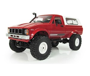 Fjernstyrt - Amewi Off-road Truck 4WD 1:16 RTR Red - 22359