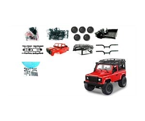 Fjernstyrt - Amewi Off-road vehicle Crawler 4WD 1:12 Kit Red - 22380