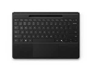 Tastatur - Microsoft Surface Pro Flex Keyboard - keyboard - with touchpad accelerometer Surface Slim Pen 2 storage and charging tray - AZERTY - French - black Input Device - Tastatur - Fransk - Svart - ZRA-00005