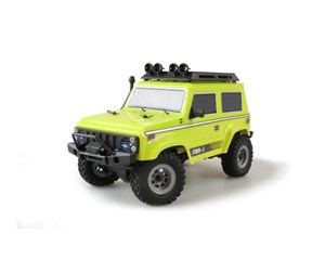 Fjernstyrt - Amewi AMXRock Crawler AM24 4WD 1:24 RTR Yellow - 22419