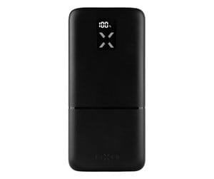 Nødlader - FIXED Zen USB-C PD 20W Power Bank 30.000 mAh - Black Nødlader - Svart - 30000 mAh - FIXZEN-30-BK