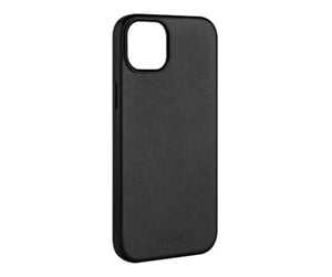 Mobil - Deksel og etui - FIXED MagLeather case for iPhone 15 - Black - FIXLM-1200-BK