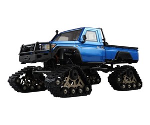 Fjernstyrt - Amewi AMX Rock RCX10TB Scale Crawler Pick-Up RTR Blue - 22458