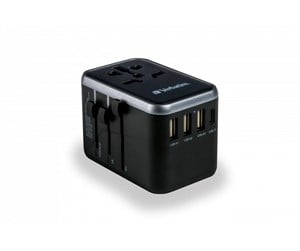 Mobil - Adaptere og ladere - Verbatim Universal Travel Adapter - 49546