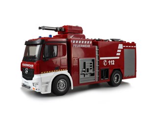 Fjernstyrt - Amewi Mercedes-Benz AROCS Fire Engine 1:18 RTR - 22503