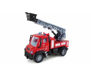 Fjernstyrt - Amewi Mini Truck Fire Engine 1:64 RTR 2.4GHz Red - 22526