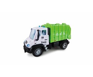 Fjernstyrt - Amewi Mini Truck Garbage Collection 1:64 RTR 2.4GHz Green - 22527