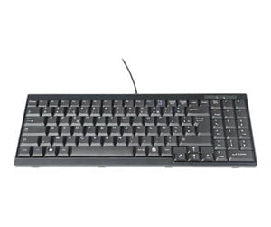 Tastatur - DIGITUS DS-72000FR - keyboard - French - black Input Device - Tastatur - Fransk - Svart - DS-72000FR