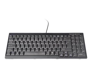 Tastatur - DIGITUS DS-72000TR - keyboard - QWERTY - Turkish - black Input Device - Tastatur - Tyrkisk - Svart - DS-72000TR