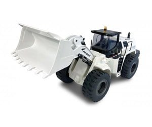 Fjernstyrt - Amewi Wheel loader G485E AE 1:14 part-metal RTR White - 22535