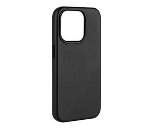 Mobil - Deksel og etui - FIXED MagLeather case for iPhone 15 Pro Max - Black - FIXLM-1203-BK