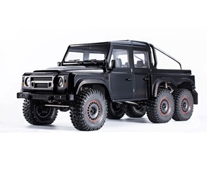 Fjernstyrt - Amewi AMXRock RCX10.3B Scale Crawler 6x6 Pick-Up 1:10ARTR Black - 22556