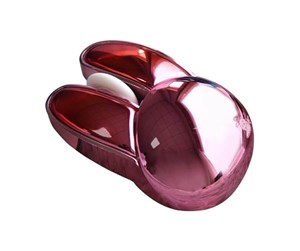 Mus - Mofii Wireless+Bluetooth Mouse Rabbit M6DM Chromed (Pink) - Mus - 3 knapper - Rosa - M6DM Chromed Pink