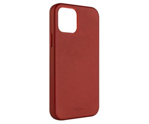 Mobil - Deksel og etui - FIXED MagLeather case for iPhone 12/12 Pro - Red - FIXLM-558-RD