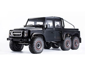 Fjernstyrt - Amewi AMXRock RCX10.3P Scale Crawler 6x6 Pick-Up 1:10 ARTR Black - 22559