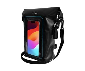 Mobil - Deksel og etui - FIXED Waterproof Smartphone Float Bag 3L - Black - FIXFLT-BG-BK