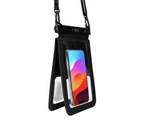 Mobil - Deksel og etui - FIXED Waterproof Smartphone Float Case Twin 2in1 - Black - FIXFLT-TW-BK