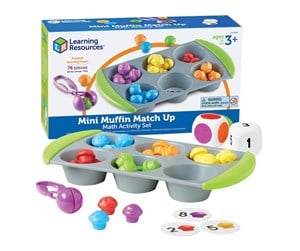 Lek & Lær - Learning Resources Mini Muffin Match Up Math Activity Set LER 5556 - LER 5556