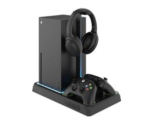 Spill - Tilbehør - FIXED Docking Station for Xbox Series S/X - Black - Microsoft Xbox Series S - FIXXB-MCS-BK